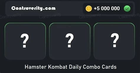 Today’s Hamster Kombat Daily Combo Cards for 31 August.